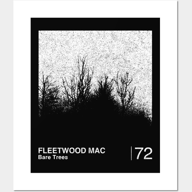 Fleetwood Mac / Minimalist Style Graphic Fan Artwork Design Wall Art by saudade